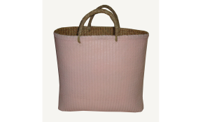 TT-160323 - Palm leaf shopping bag, color as it is.