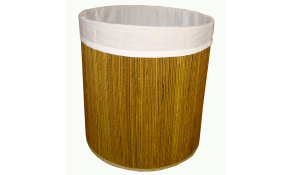 TT-160406 - Round laundry basket with lining inside