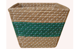 TT-160601/2 - Square seagrass basket. 