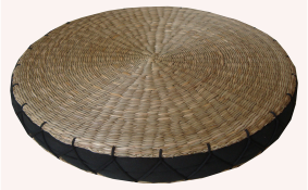 TT-160613- Round seagrass cushion