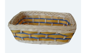 TT- 160713 - Rec. rattan tray