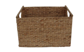 TT-142001 Water hyacinth basket, rec. shape