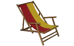 TT-BD092016 R-Y  Bamboo relax chair