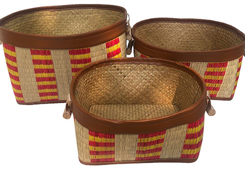 TT-190112/3 Seagrass basket, set 3