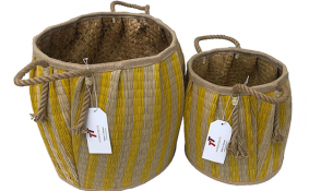 TT-190119/2 Seagrass basket, set 2