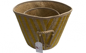 TT-190122/2 Seagrass basket, set 2.
