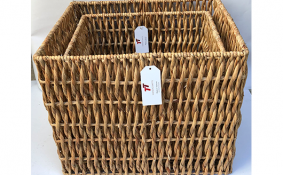 TT-190168/2 Water hyacinth basket, set 2.