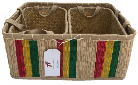 TT-190124/3 Seagrass basket, set 3.