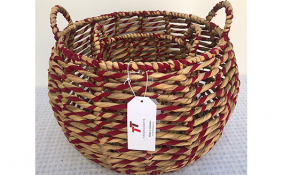 TT-190139/2 Water hyacinth basket, set 2.