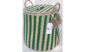 TT-190101 Seagrass basket with lid