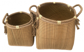 TT-190184/2 Seagrass basket, set 2.